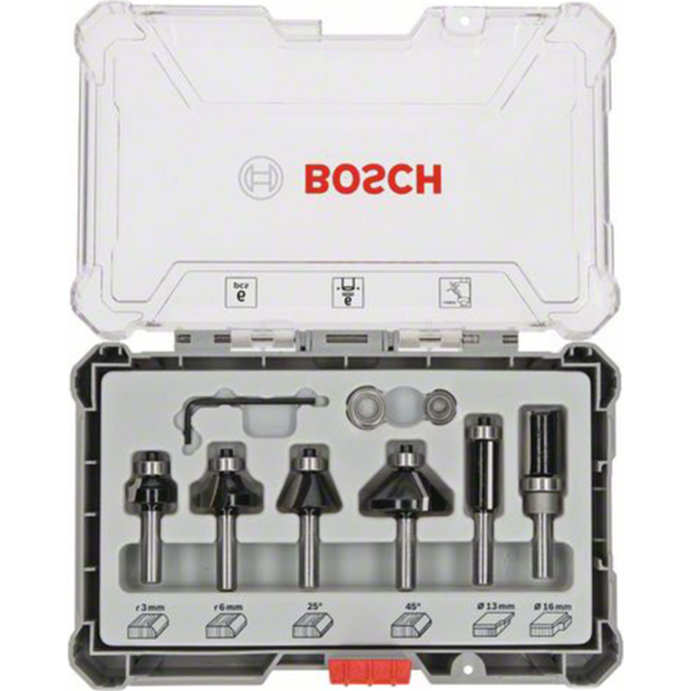 Набор фрез «Bosch» 2607017468, 6 шт