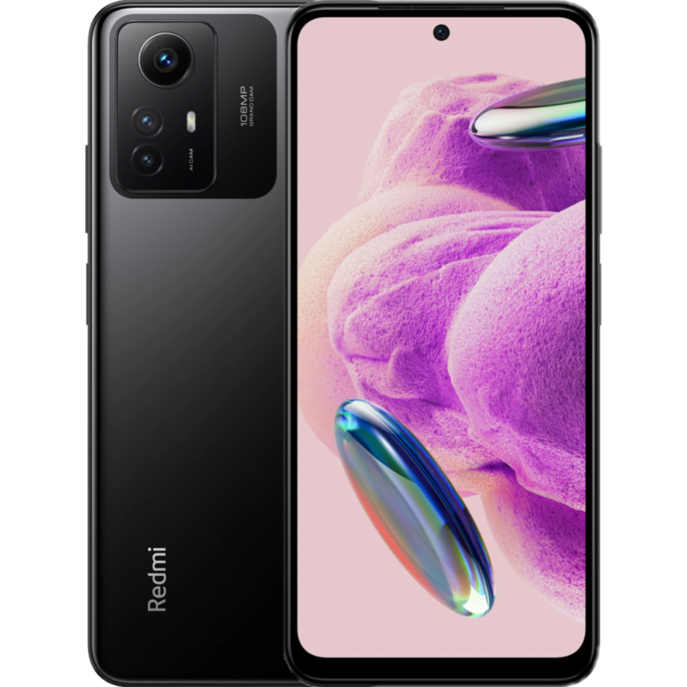 Смартфон «Xiaomi» Redmi Note 12S, 23030RAC7Y, 8GB/256GB, Onyx Black, RU  купить в Минске: недорого, в рассрочку в интернет-магазине Емолл бай