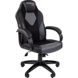 Компьютерное кресло «Chairman» Game 17, черно-серое