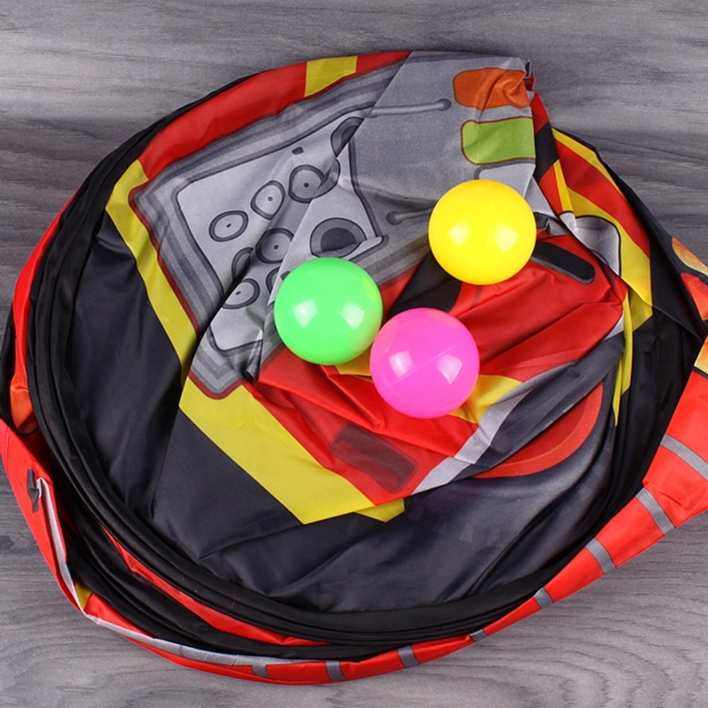 Палатка детская игровая «Darvish» Пожарная машина, 50 шаров, DV-T-1683