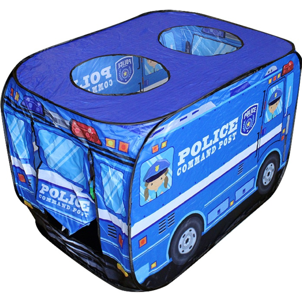 Палатка детская игровая «Darvish» Полицейская машина, 50 шаров, DV-T-1684
