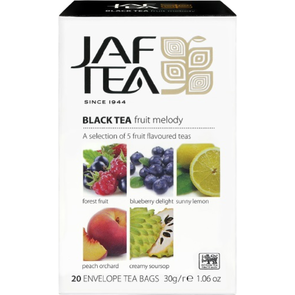 Чай черный «Jaf» ассорти фруктовая мелодия, 20х1.5 г