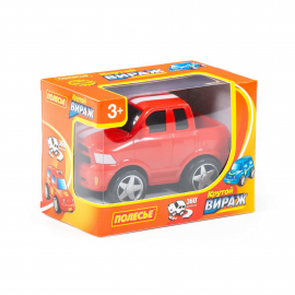 "Крутой Вираж", автомобиль гоночный №3 инерционный (красный) Арт. 78933