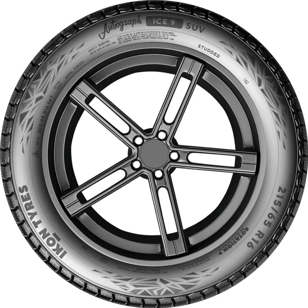 Зимняя шина «Ikon Tyres» Autograph Ice 9, 235/55R19 105T, шипы