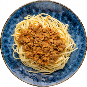 Спа­гет­ти с соусом «Бо­ло­нье­зе» за­мо­ро­жен­ные, 250 г
