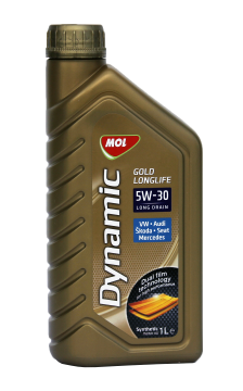 Синтетическое моторное масло MOL Dynamic Gold Longlife 5W-30 (1л)