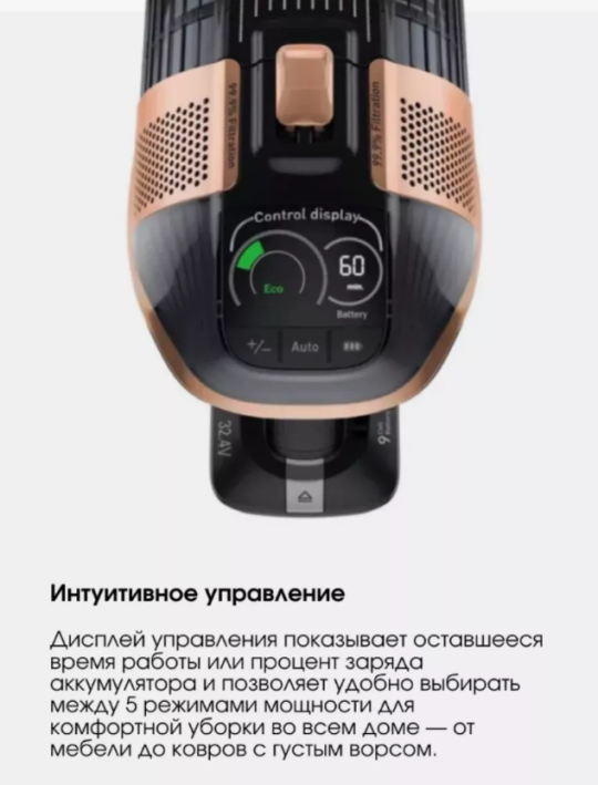 Беспроводной пылесос TEFAL TY99F1WO