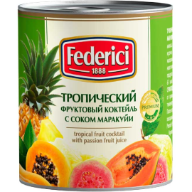 Коктель тропический фруктовый  «Federici» с соком маракуйи, 425 г