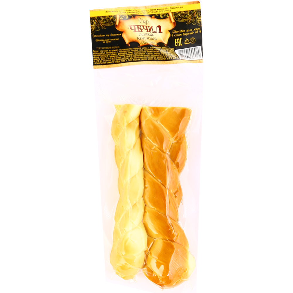 Сыр копченый «Чечил особый» косичка, 45%, 1 кг #0