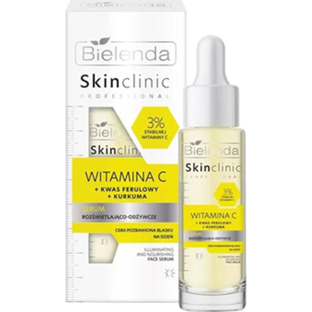 Сыворотка питающая «Bielenda» Skin Clinic Professional Witamina C, 049775, 30 мл