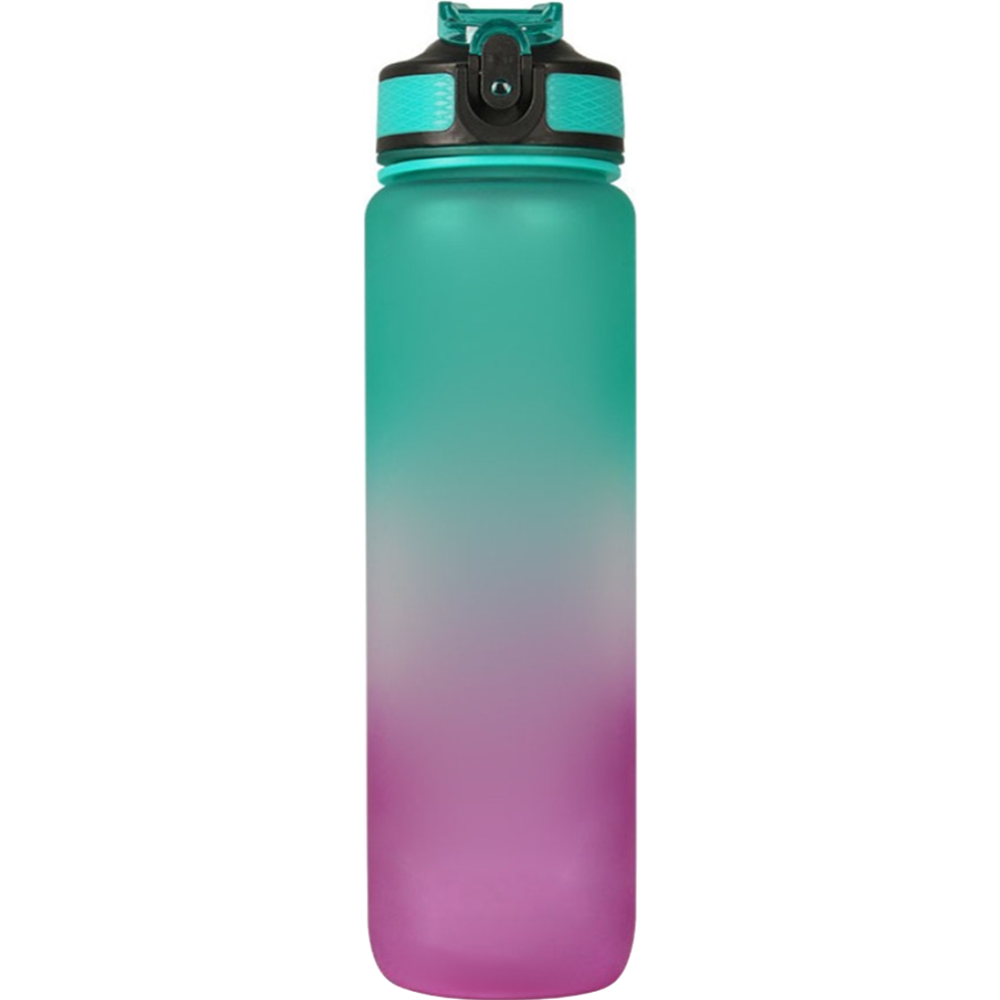 Бутылка для воды «21vek» 8010503, зеленый градиент, 1 л