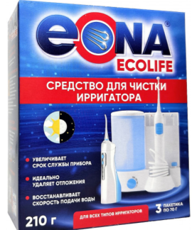 Средство для чистки ирригатора "EONA ecolife" 210г (3 штх70гр.)