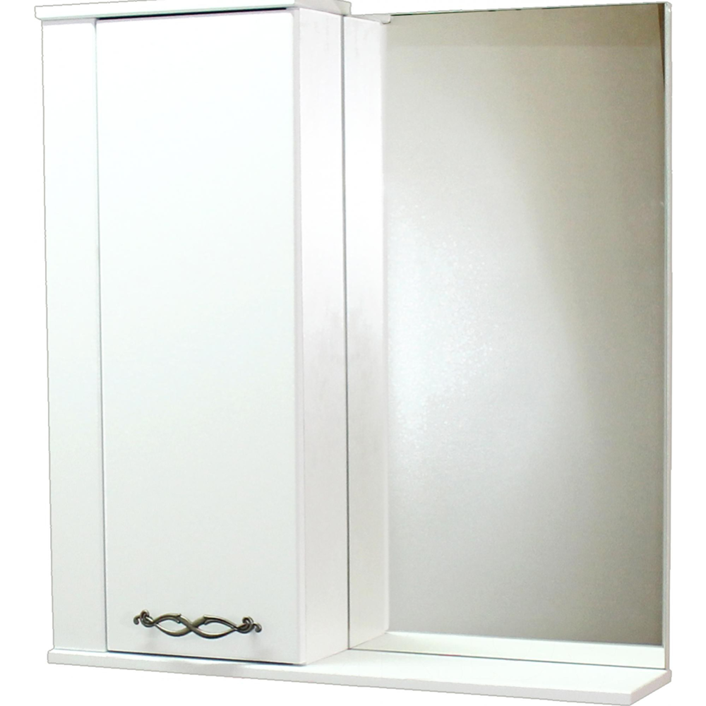 Шкафчик для ванной «СанитаМебель» Джаст 12.650, левый