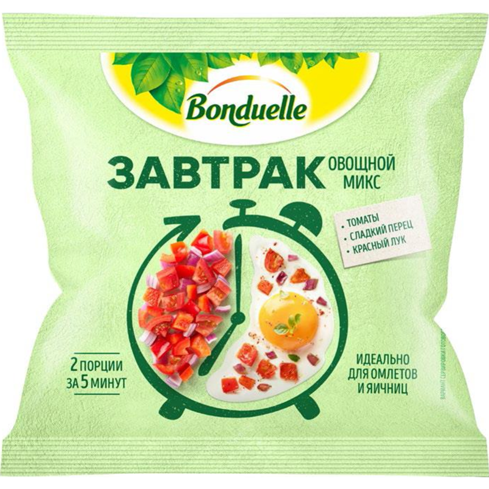  Овощной микс с томатами «Бондюэль» замороженный, 200 г #0