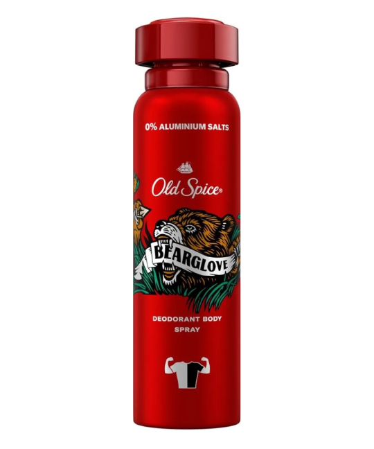 Дезодорант-спрей аэрозольный мужской Old Spice Bearglove 2 шт. х 150 мл