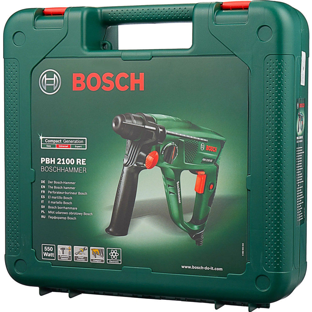 Перфоратор «Bosch» PBH 2100 RE, 0.603.3A9.302.