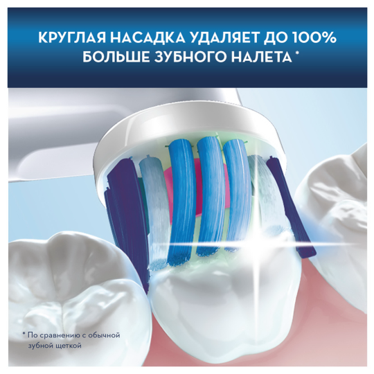 Электрическая зубная щетка «Oral B» Vitality 100 3D White, D100.413.1, Pink