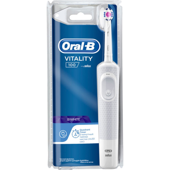 Электрическая зубная щетка «Oral B» Vitality PRO 3D White, D100.413.1