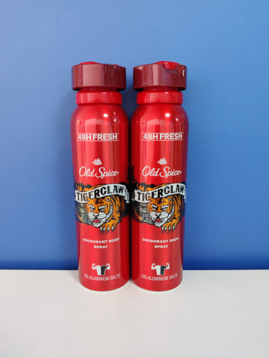 Дезодорант-спрей аэрозольный мужской Old Spice Tigerclaw 2 шт. х 150 мл