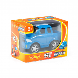 "Крутой Вираж", автомобиль гоночный №3 инерционный (синий) Арт. 78933