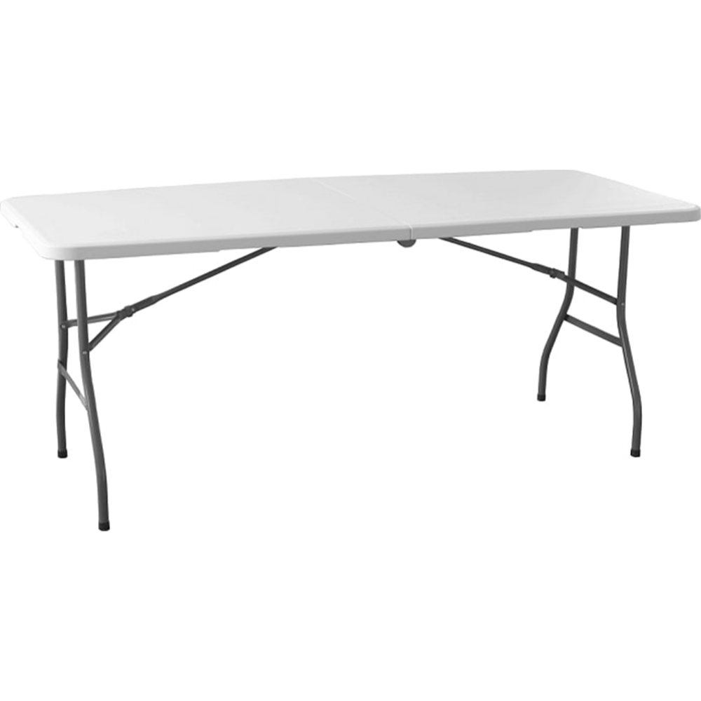 Складной стол «Calviano» Light 180-2, с чехлом, белый
