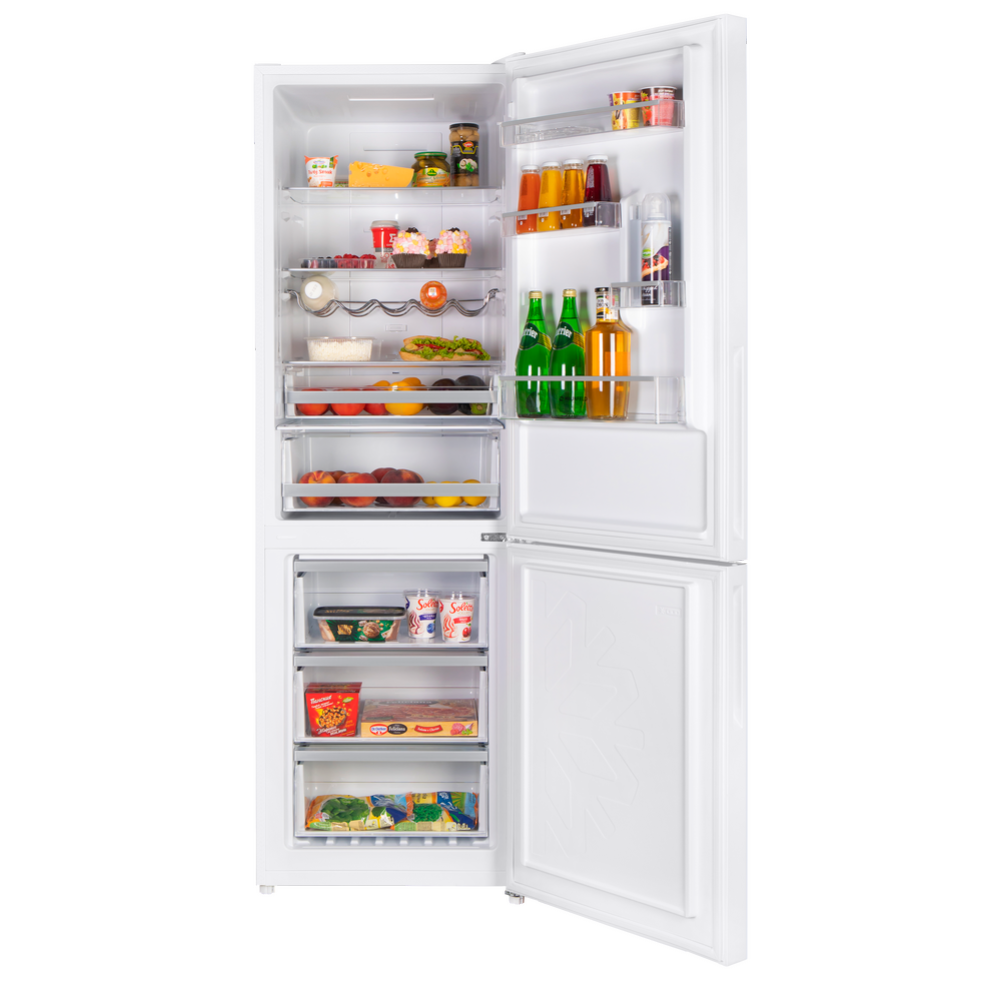 Холодильник-морозильник «Maunfeld» MFF185NFW
