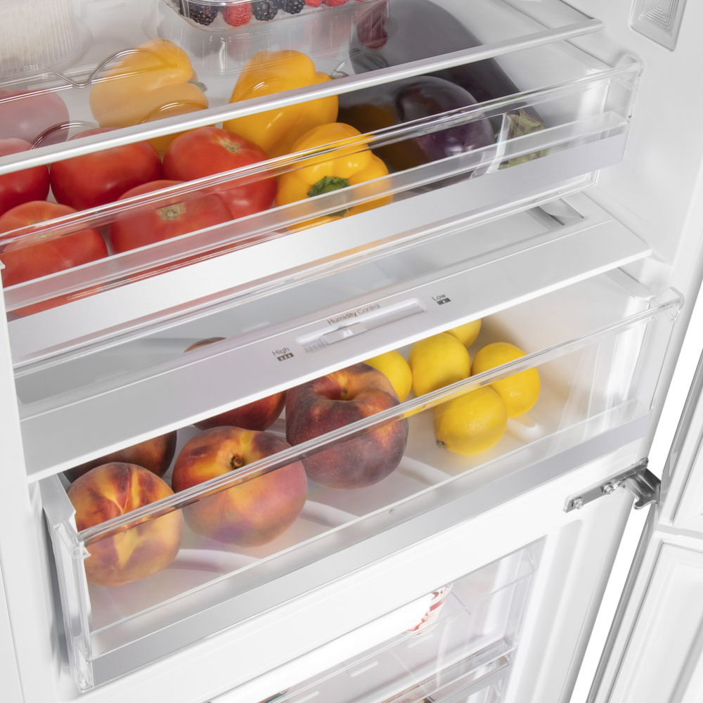 Холодильник-морозильник «Maunfeld» MFF185NFW