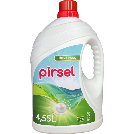 Гель для стирки «PIRSEL» Universal, 4.55 л