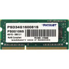 Оперативная память «Patriot» DDR3, PSD34G160081S