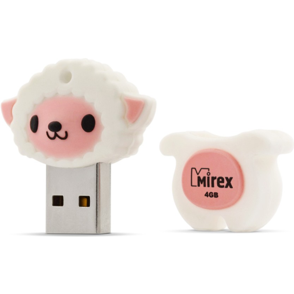 USB-накопитель «Mirex» 16GB, 13600-KIDSHP16, sheep pink