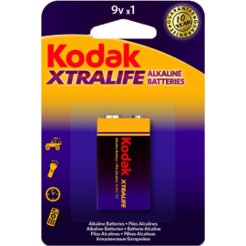 Элемент питания «Kodak» Xtralife Alkaline 9V/6LR61/1BP