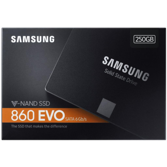 SSD диск «Samsung» 860 Evo 250GB MZ-76E250BW.