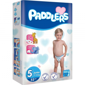 Дет­ские под­гуз­ни­ки «Paddlers» junior 5, 11-18 кг, 52 шт