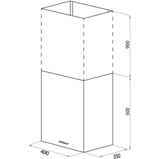 Вытяжка «HOMSair» Phlox Push 40, черный