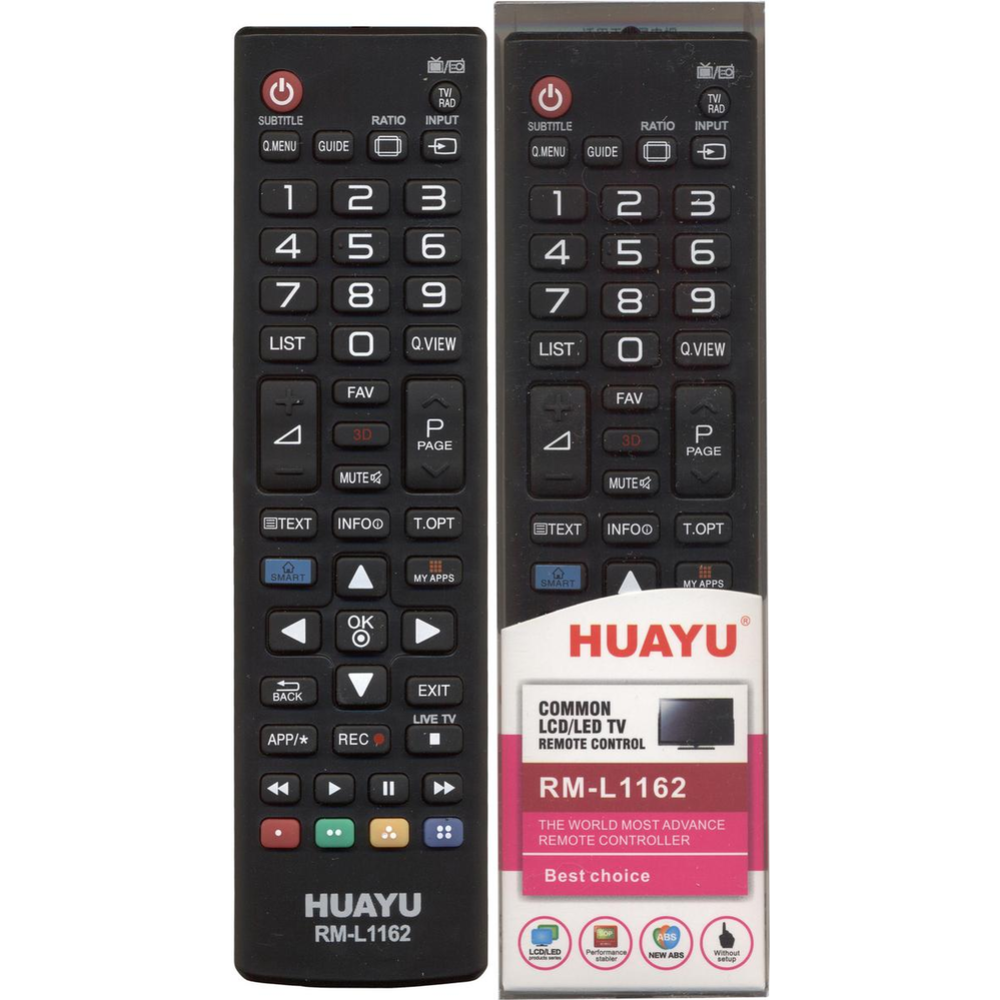 Пульт «Huayu» RM-L1162 3D LED TV #1