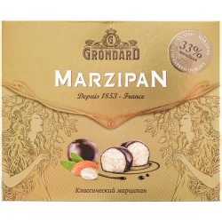 Кон­фе­ты гла­зи­ро­ван­ные «Grondard» Мар­ци­па­но­вые клас­си­че­ские, 126 г