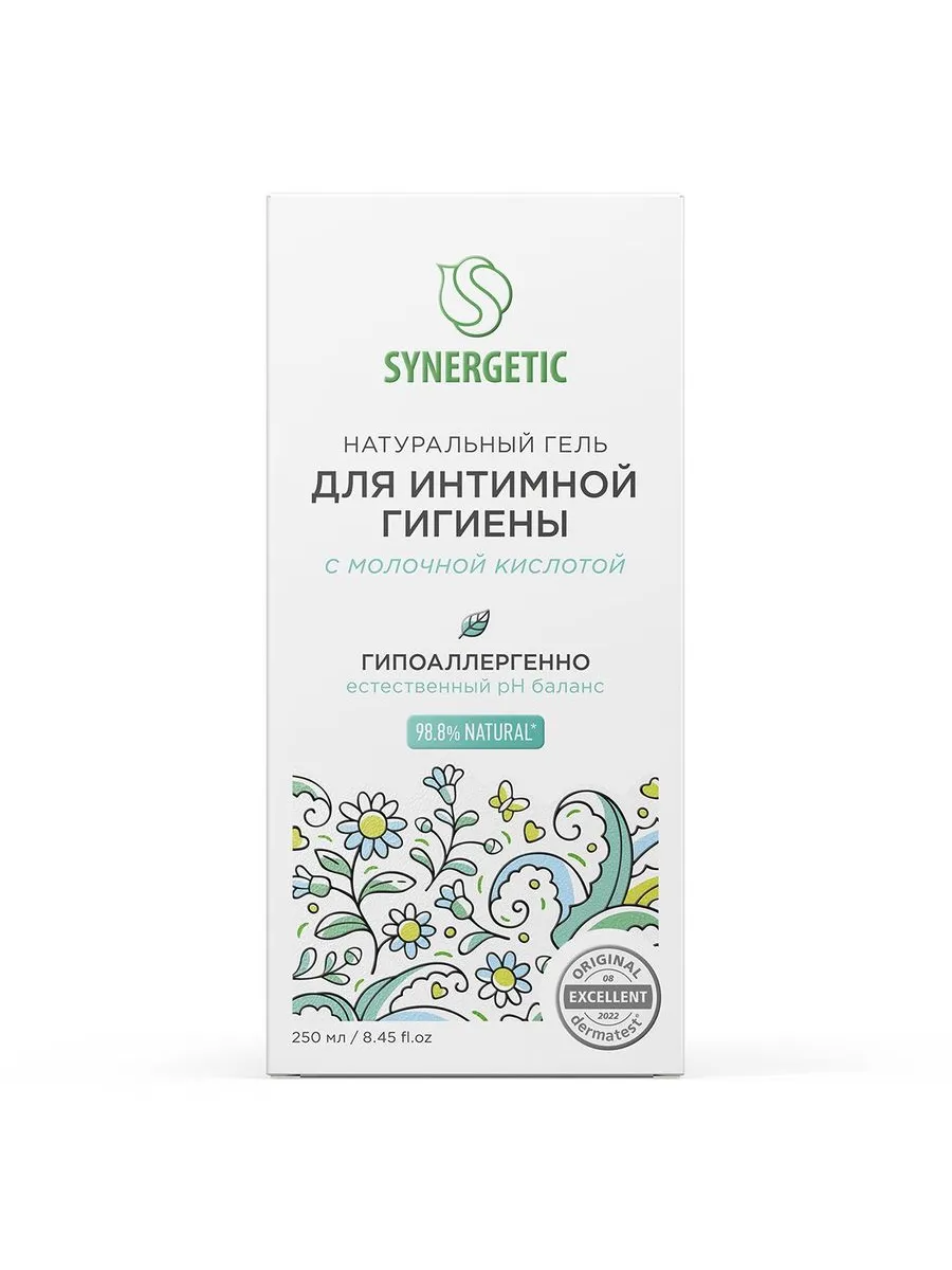 SYNERGETIC Гель для интимной гигиены 250мл