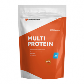 Мультикомпонентный протеин Сливочная карамель 1000г PureProtein