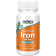 Бисглицинат железа Now Foods Iron Double Strength 36 мг, 90 капс.