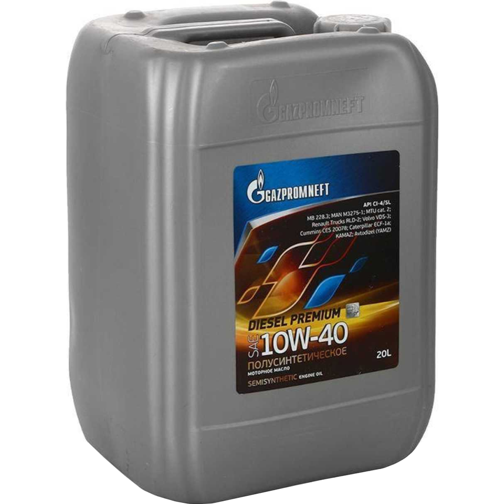 Картинка товара Масло моторное «Gazpromneft» Diesel Premium, 10W-40, 253141969, 20 л