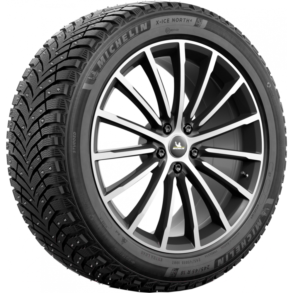 Зимняя шина «Michelin» X-Ice North 4 205/60R16 96T, шипы