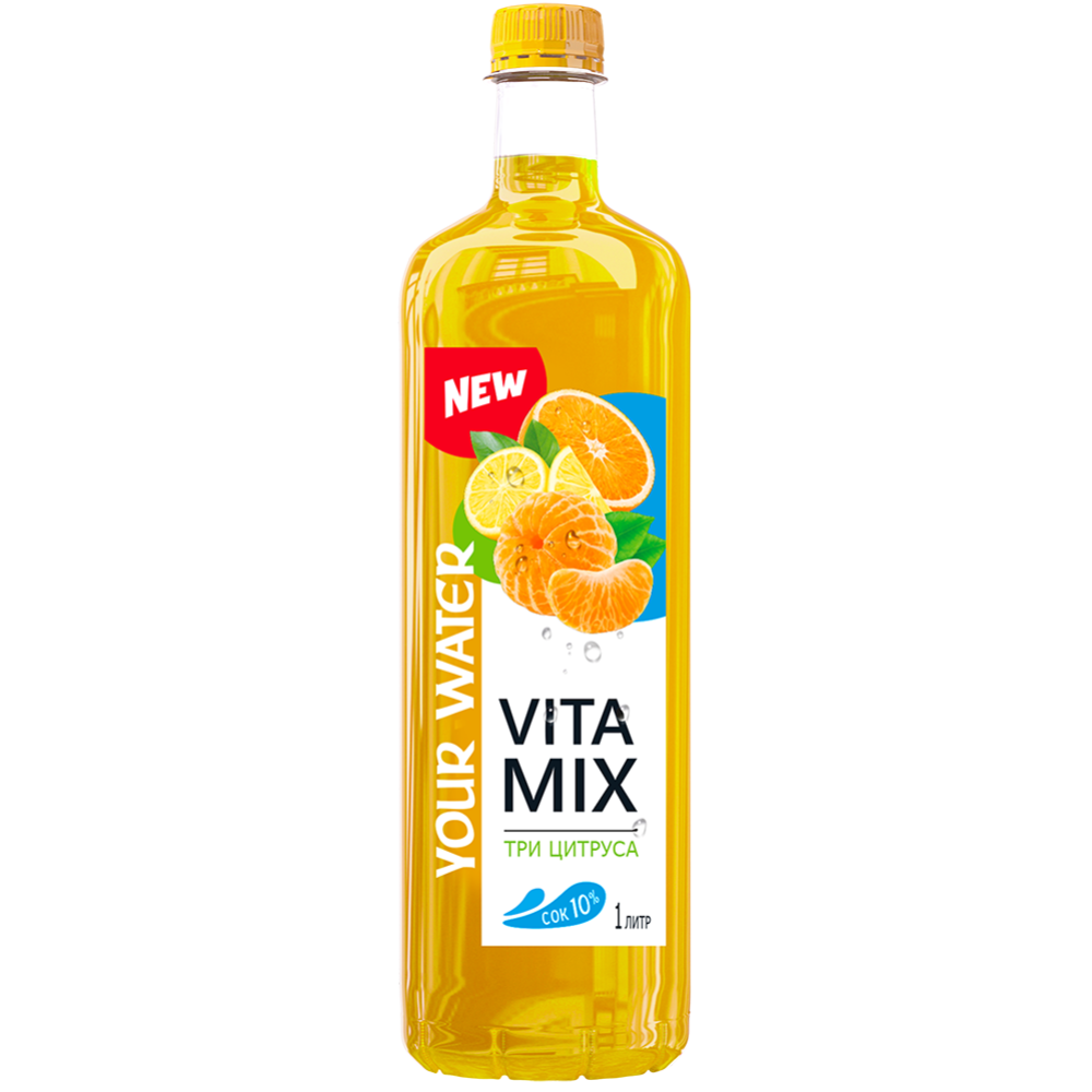 Напиток сокосодержащий негазированный «Darida» VitaMix, три цитруса, 1 л
