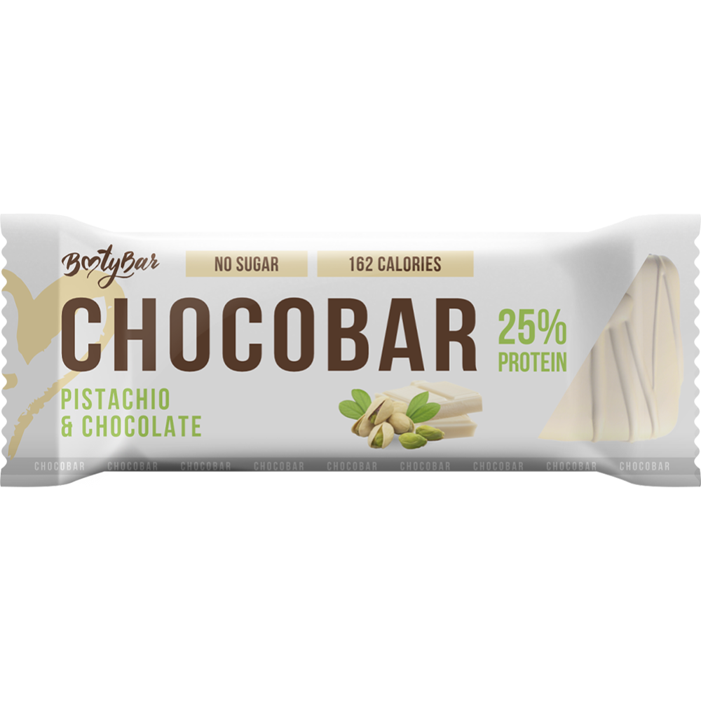 Батончик глазированный «Chocobar» фисташки и шоколад , 40 г