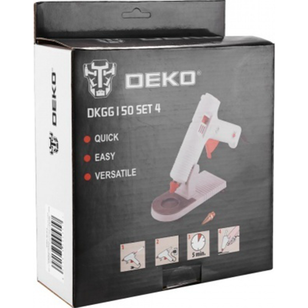 Термоклеевой пистолет «Deko» DKGG150 SET4, 063-4974