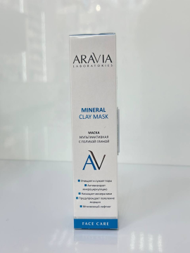 ARAVIA Laboratories маска мультиактивная с голубой глиной 100мл