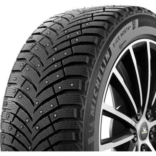 Зимняя шина «Michelin» X-Ice North 4 205/50R17 93T, с шипами