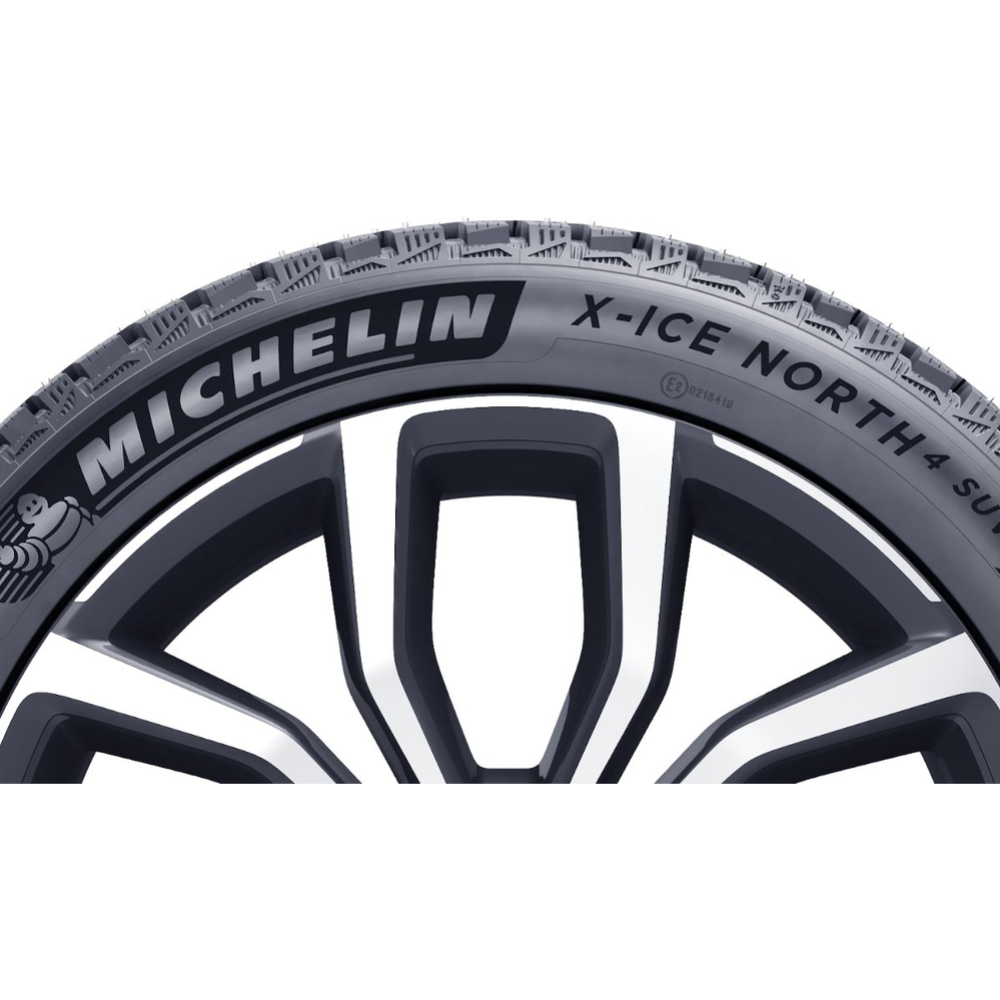 Зимняя шина «Michelin» X-Ice North 4 SUV 235/55R19 105T, с шипами