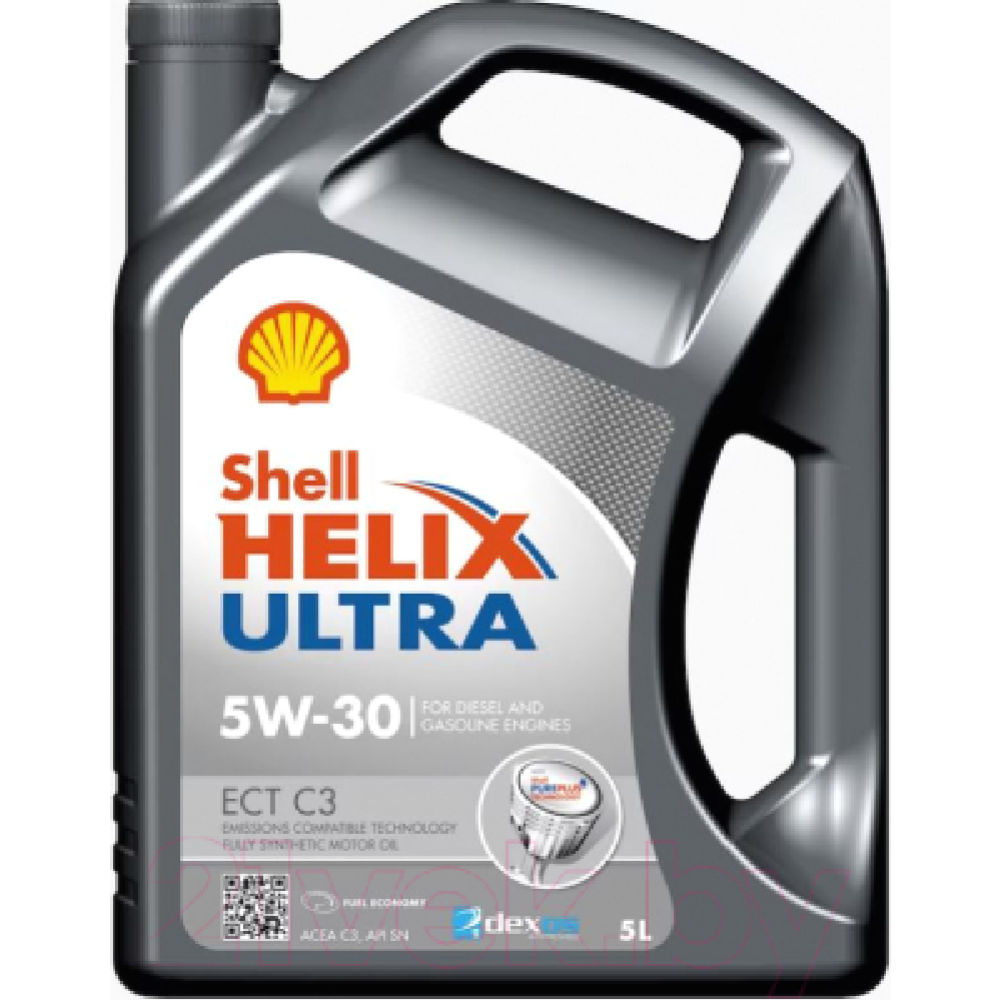 Масло моторное «Shell» Helix Ultra, ECT C3 5W-30, 5 л