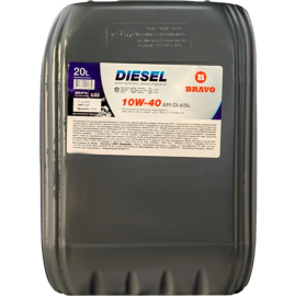 Масло моторное «Bravo» Diesel 10W-40 API CI-4/SL, 20 л