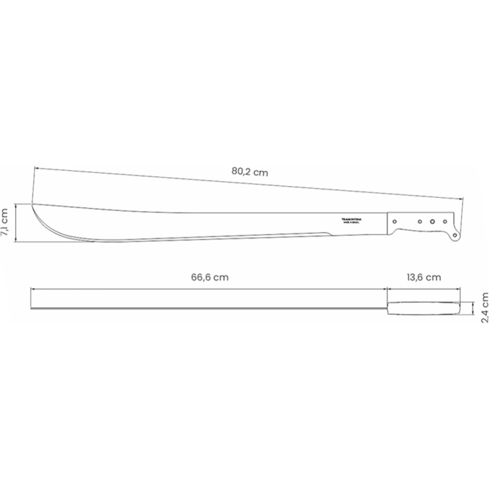 Нож мачете «Tramontina» 26616026, Б0057343
